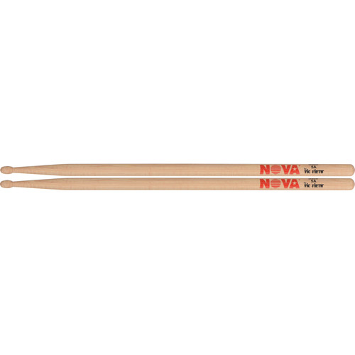 VIC FIRTH Nova Series N5AN Economy Drumstick Nylon Tip (2 Pairs)