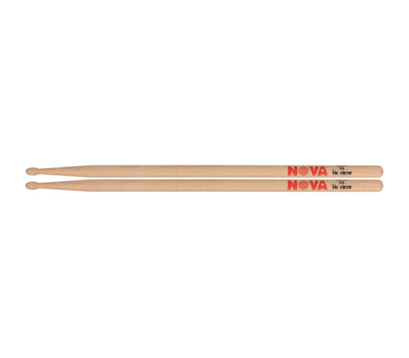 VIC FIRTH Nova Series N5AN Economy Drumstick Nylon Tip (2 Pairs)