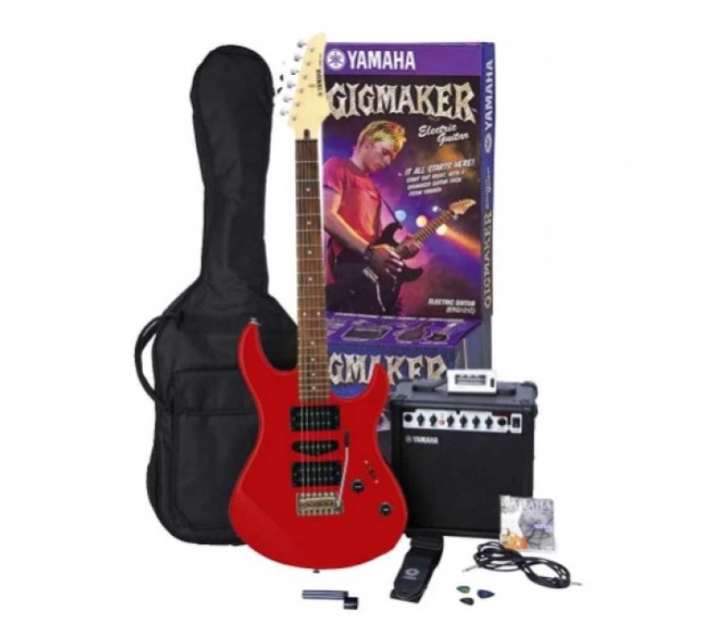 Yamaha ERG121 Gigmaker Electric Guitar Package (Red)