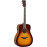 Yamaha FS-TA TransAcoustic Guitar - BROWN SUNBURST