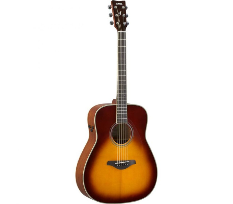 Yamaha FS-TA TransAcoustic Guitar - BROWN  SUNBURST