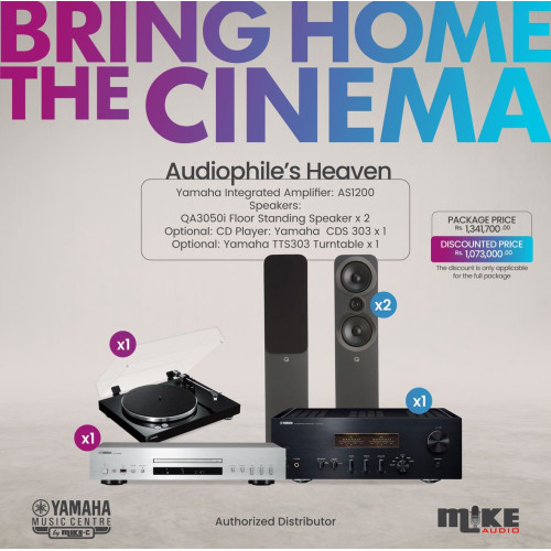 Audiophile's Heaven Home Theatre Package