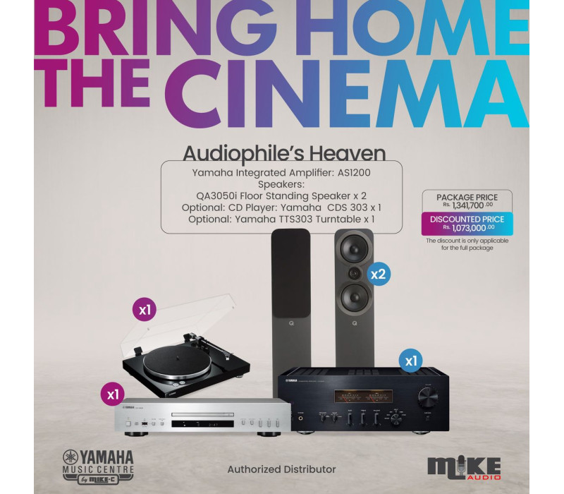 Audiophile's Heaven Home Theatre Package