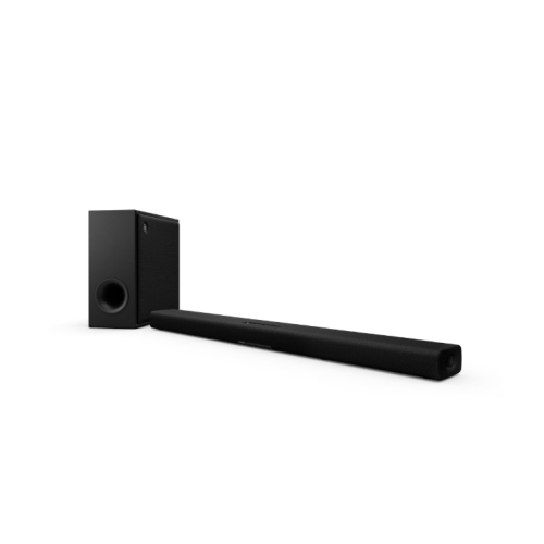 Yamaha TRUE X BAR 50A (SR-X50A BLACK) with 2 TRUE X SPEAKERS 1A (WS-X1A)