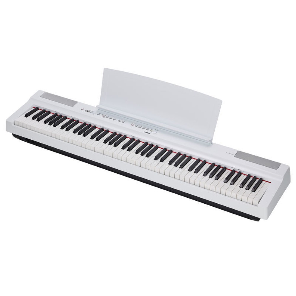 Yamaha P125W Digital Piano - White