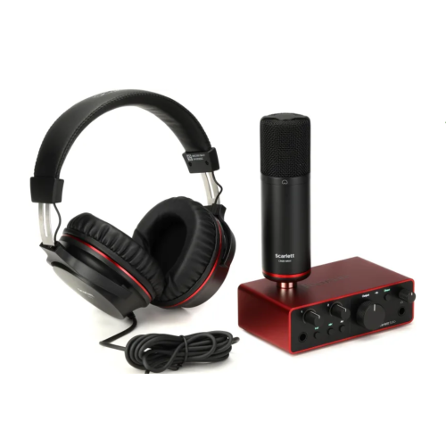 Focusrite Scarlett Solo Studio  Recording Bundle (4th Gen)